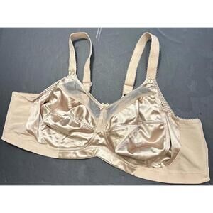 Goddess 6093 Keira Wireless Comfort Adjustable Wirefree Bra - Fawn 48D